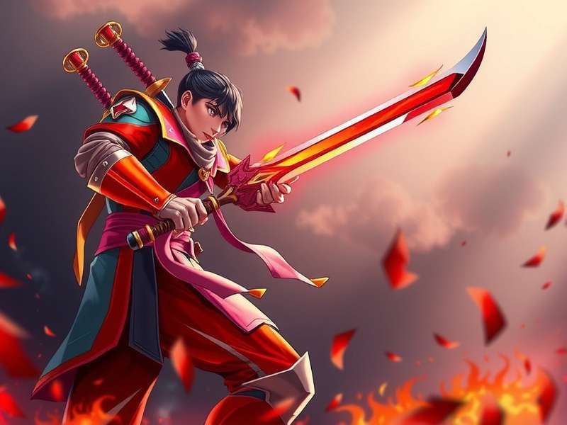 Inferno Sword Strike Game Banner